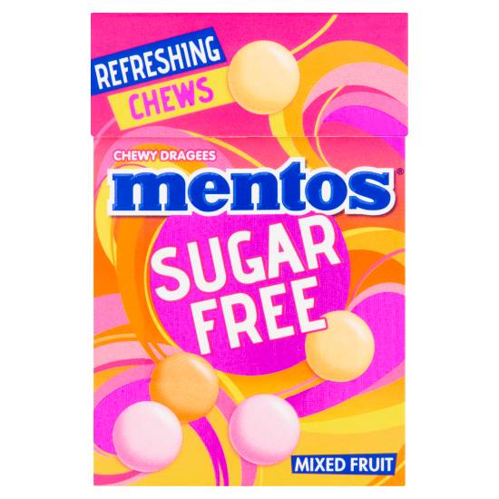 Mentos Chewy Dragees Sugar Free Mixed Fruit 45g