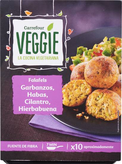 Carrefour veggie falafels pois chiche fève coriandre