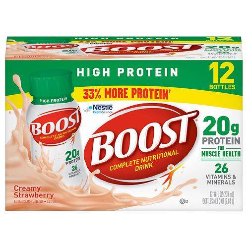 Boost High Protein Nutritional Drink - 8.0 oz x 12 pack