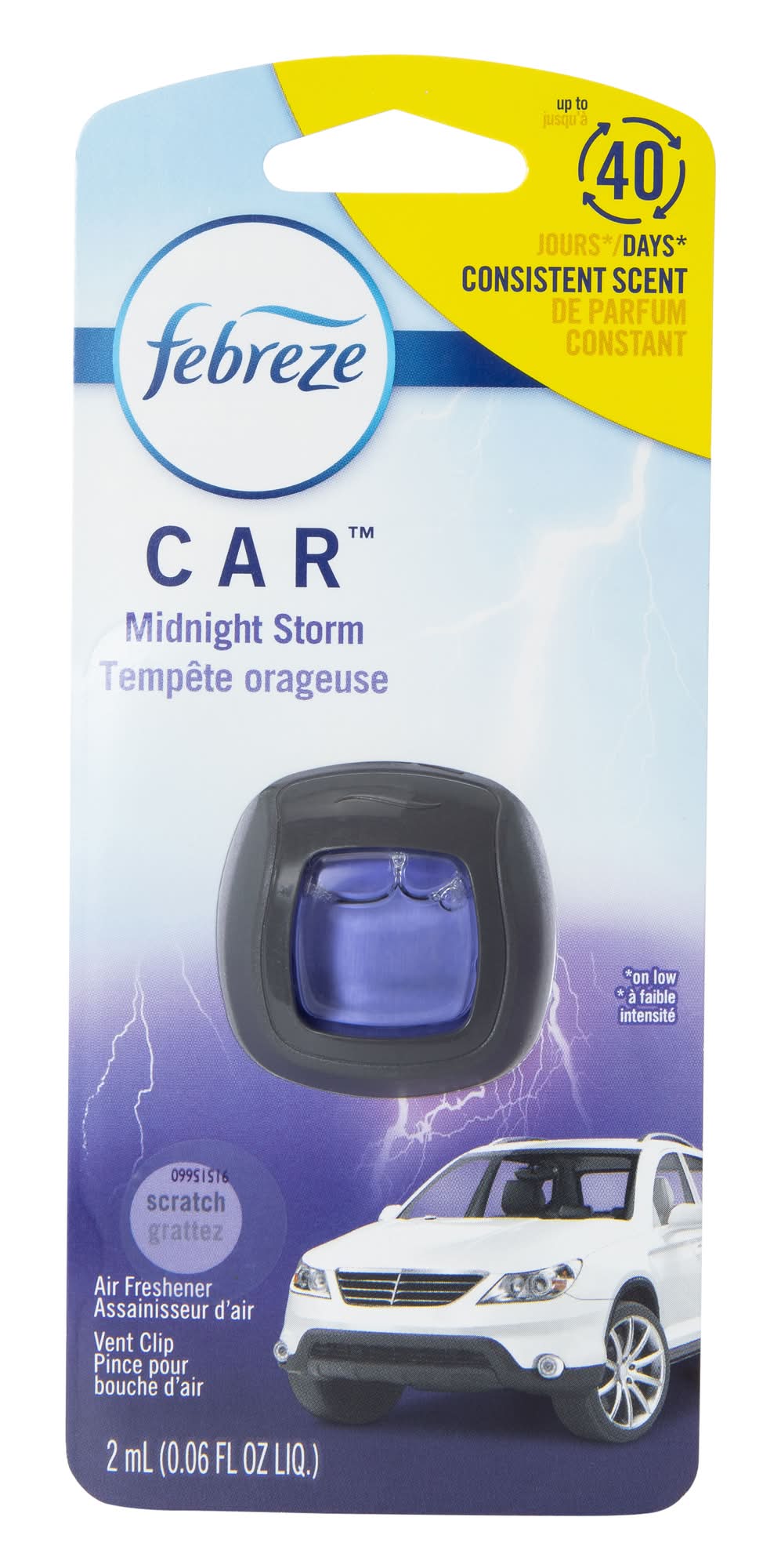 Febreze Car™ Midnight Storm Air Freshener 0.06 Fl.oz