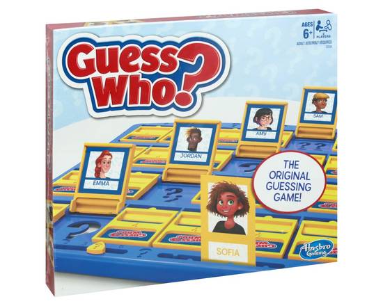 Hasbro · Ages 8+ Guess Who the Original Guessing Game (1 set)