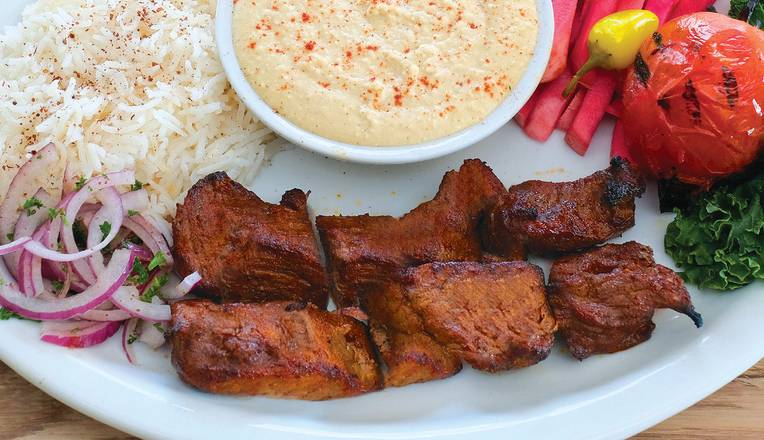 Order # 9 Shish Kabob food online from Zest Grill House store, Sun Valley on bringmethat.com