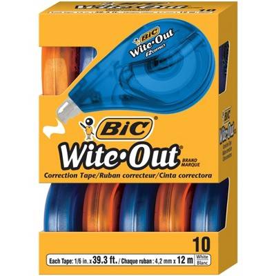 BiC Wite-Out Brand Ez Correct Correction Tape