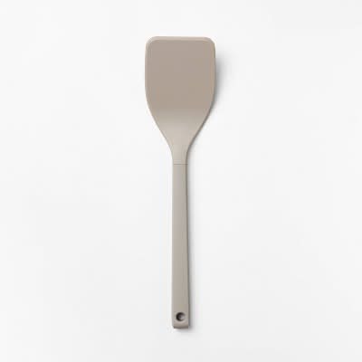Figmint Soft Grip Nylon Food Turner, Gray