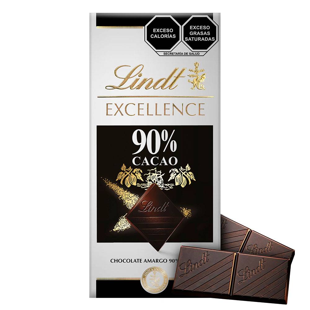 Lindt chocolate excellence 90% cacao (amargo)