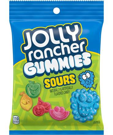 Jolly Rancher Candy, Sours 6.5oz Bag