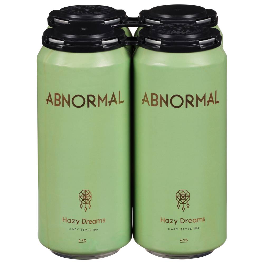 Abnormal Hazy Dreams Ipa Beer (4 pack, 16 fl oz)