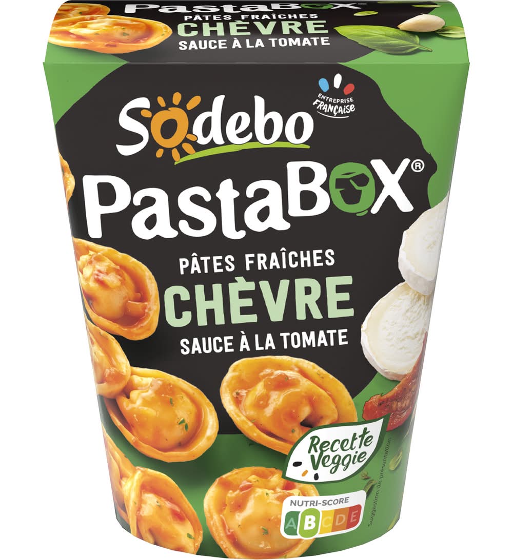 Sodebo - Tortellini chèvre sauce à la tomate (280g)