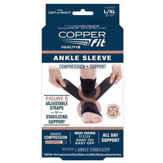 Copper Fit Ankle Sleeve L/XL