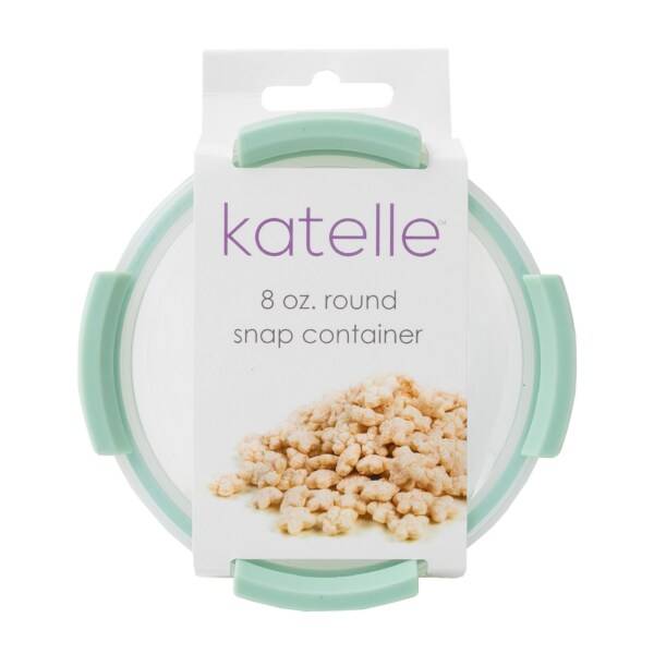 Katelle 8 Ounce  Round Snap Container