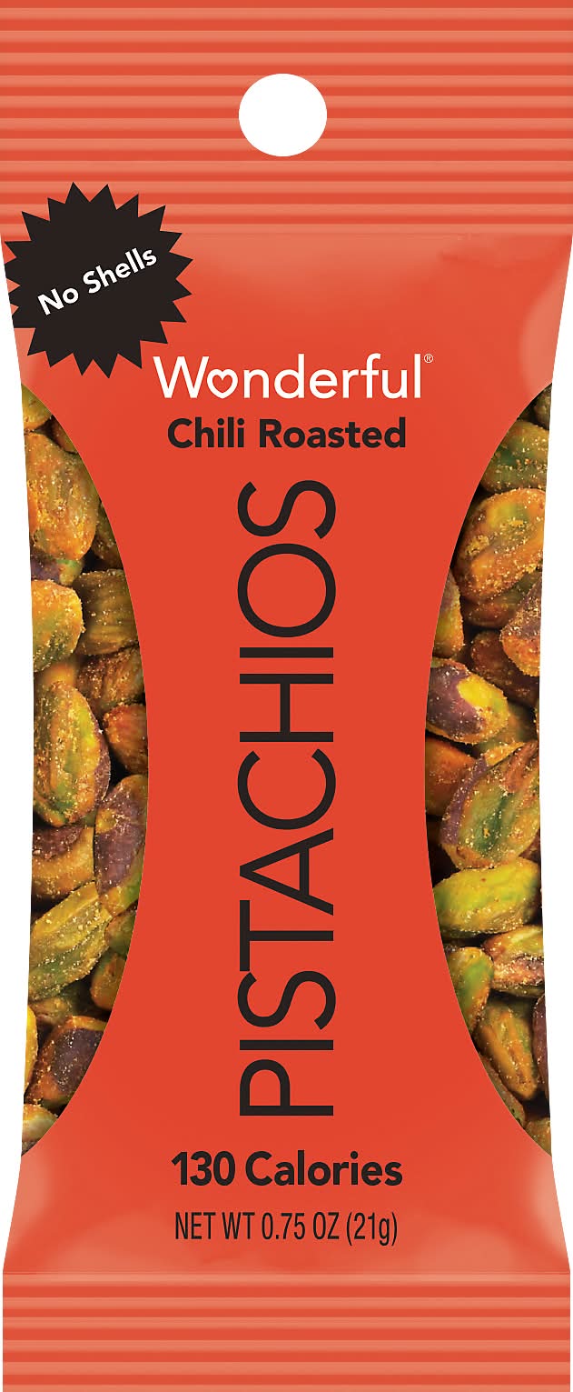 Wonderful Pistachios Chili Roasted (0.8 oz, 11 ct)