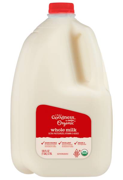 True Goodness Organic Whole Milk (1 gal)