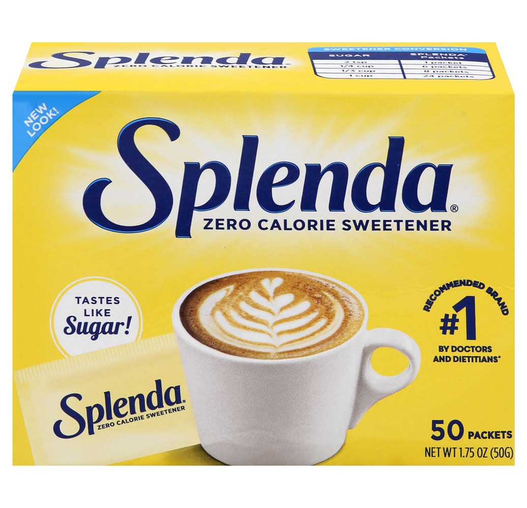 Splenda Zero Calorie Sweetener Packets (1.75 oz, 50 ct)