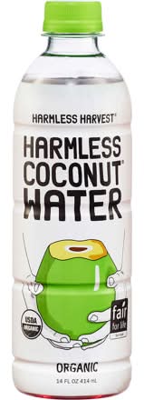 Harmless Harvest Coconut Water 14oz Plastic Bottle