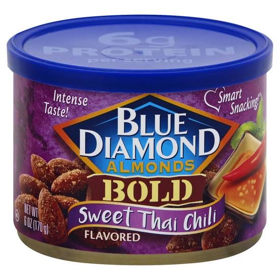 Blue Diamond Bold Sweet Thai Chili Flavored Almonds Snack Nuts
