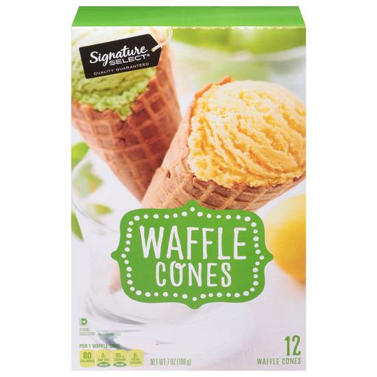 Signature Select Waffle Cones (12 ct)