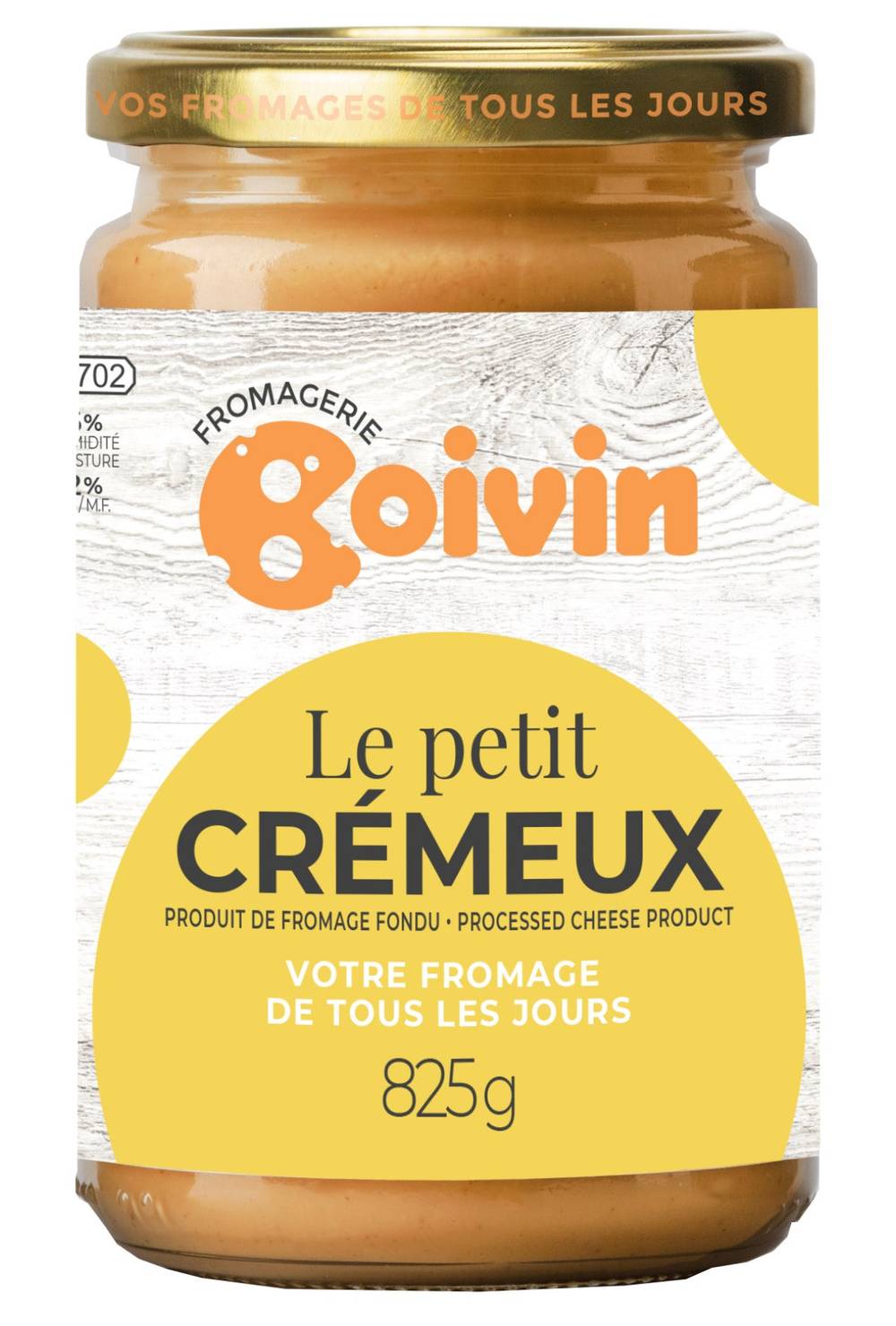 La Fromagerie Bovin - Le Petit Cremeux, 825G / La Fromagerie Bovin Le Petit Cremeux 825G