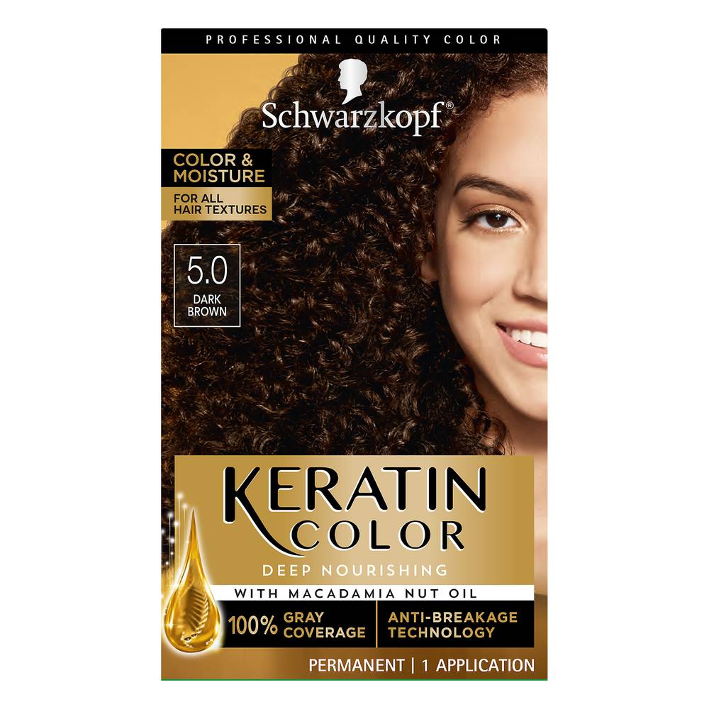 Keratin Color Permanent Hair Color