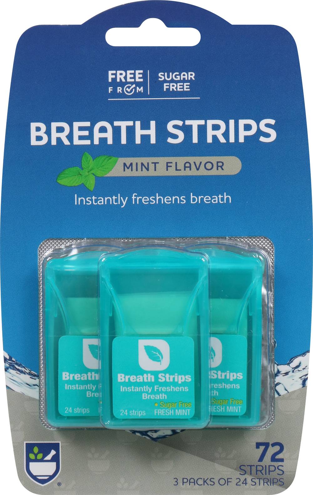 Breath Strips Instantly Freshens, Mint (3 ct)