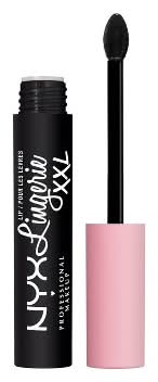 NYX Professional Makeup Lip Lingerie Xxl Smooth Matte Liquid Lipstick, 31 Naughty Noir (0.13 fl oz)