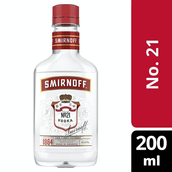 Smirnoff Triple Distilled Vodka Recipe No. 21 (375 ml)