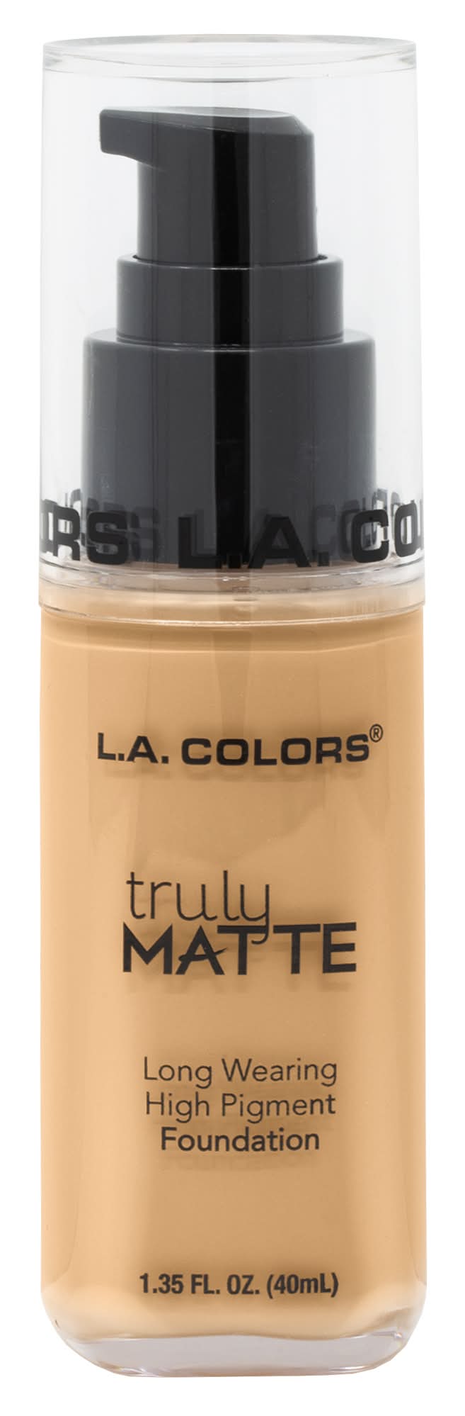 L.A. Colors Truly Matte Foundation, Warm Honey (1.35 L)