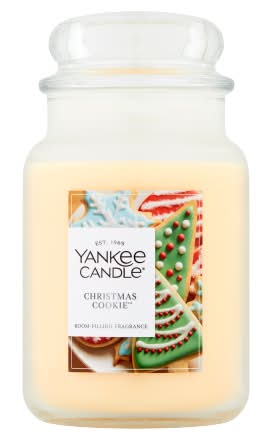 Yankee Candle Original Jar Candle, Christmas Cookie, L (22 oz)