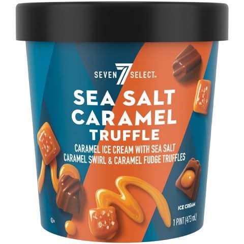 7-Select Sea Salt Caramel Truffle Ice Cream (1 pint)