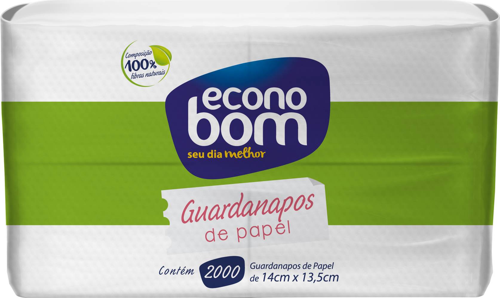 Econobom guardanapos de papel (2000 folhas)