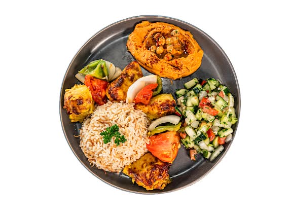 Chicken Kabob Plate