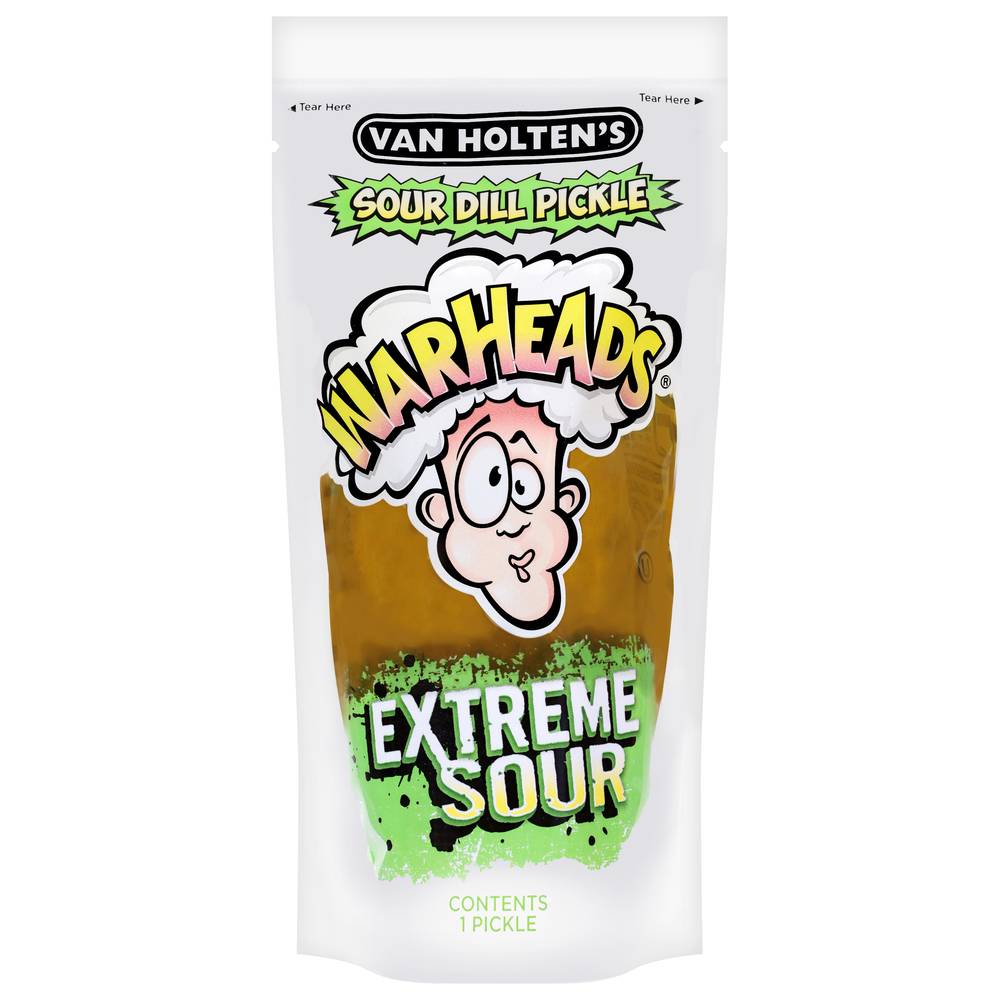 Warheads Extreme Dill Pickle, Sour