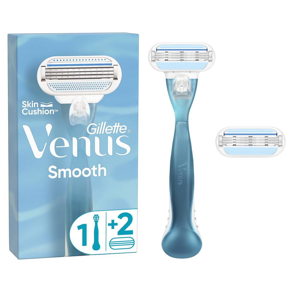 Gillette - Rasoir venus smooth 2 Lames