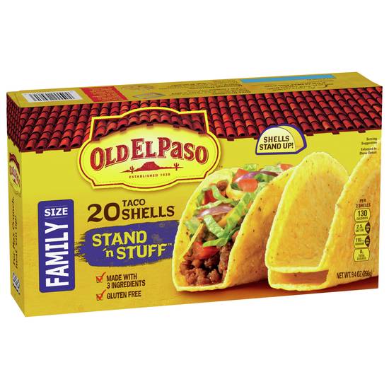 Old El Paso Stand 'N Stuff Taco Shells (20 ct)