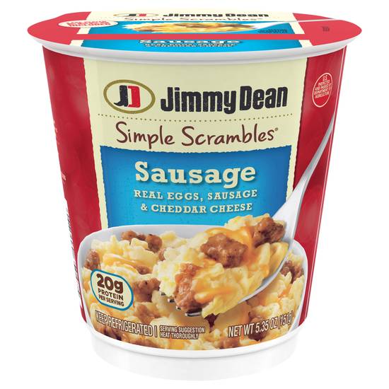 Jimmy Dean Simple Scrambles Sausage Breakfast Cup (5.4 oz)