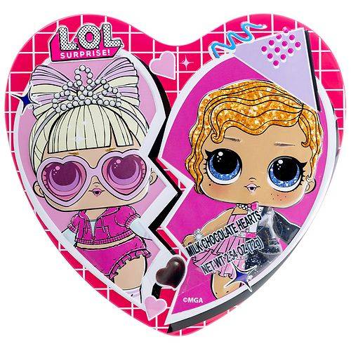 Order L.O.L. Surprise Valentine's Heart Tin - 2.54 OZ food online from Walgreens store, Maywood on bringmethat.com
