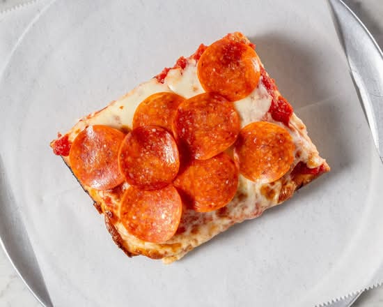 Sicilian Pepperoni Slice