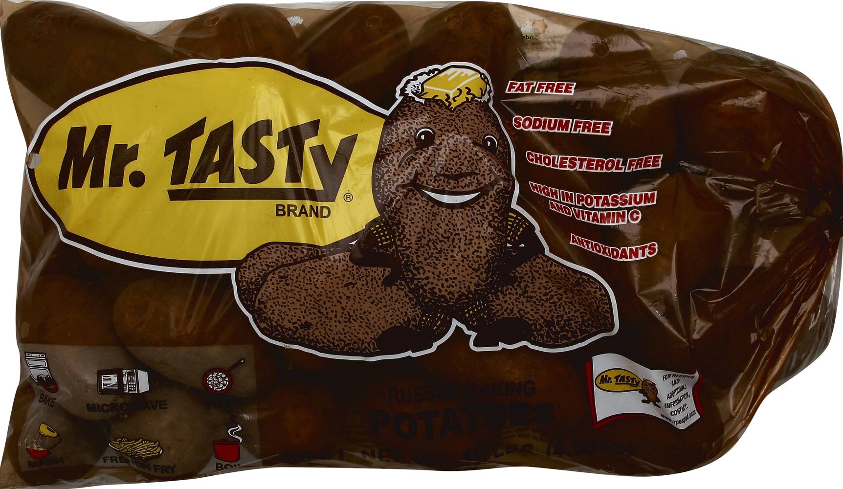 Mr. Tasty Russet Baking Potatoes (10 lbs)