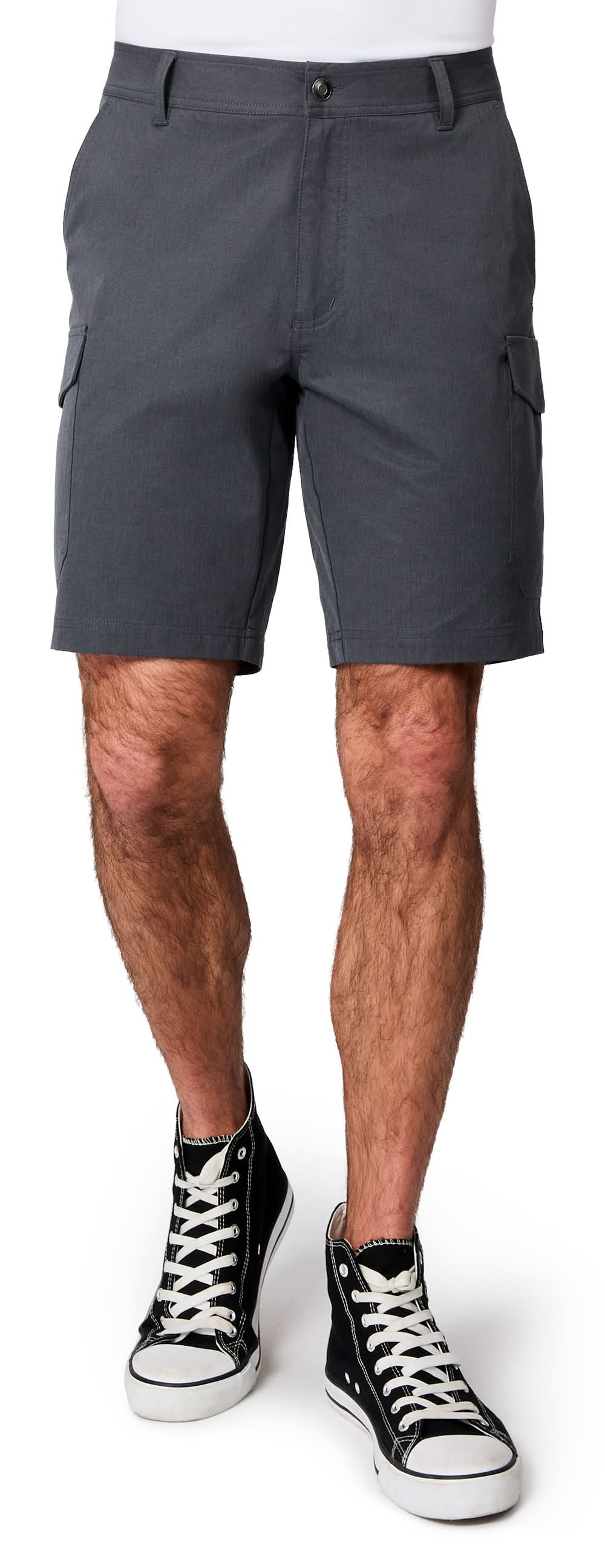 Free Country Taconic Men's Coal Woven 9-in Cargo shorts ( Size: 38 )