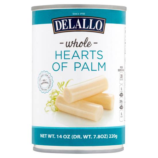 Delallo Whole Hearts Of Palm