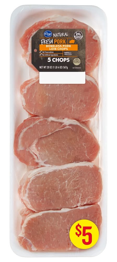 Boneless Pork Loin Chops