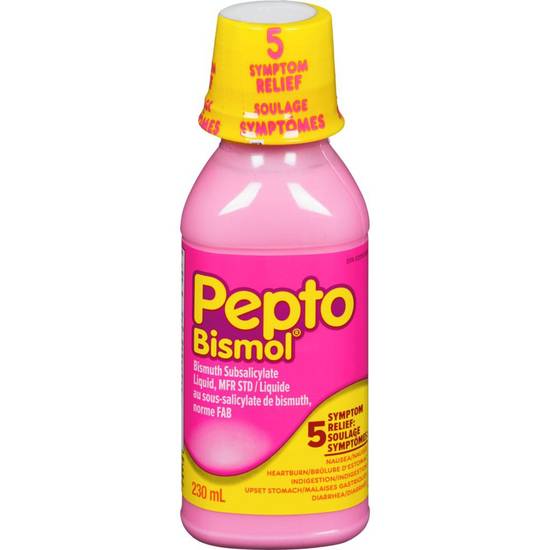 Pepto Bismol 5 Symptom Relief (230 ml)