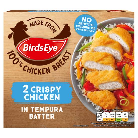 Birds Eye Crispy Chicken in Tempura Batter (170g)