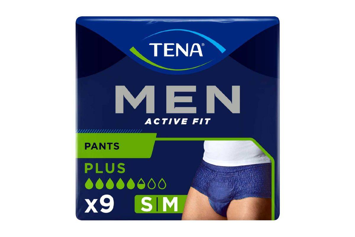 Tena Men Active Fit Pants Plus Medium - 9 pants