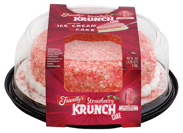 Strawberry KRUNCH Cake