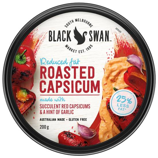 Black Swan Dip Reduced Fat Roasted Capsicum 200g