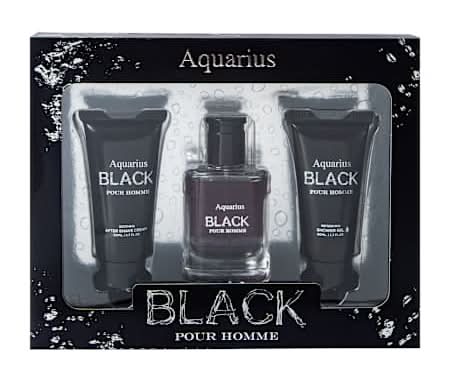 Aquarius Black Pour Homme Fragrance Gift Pack