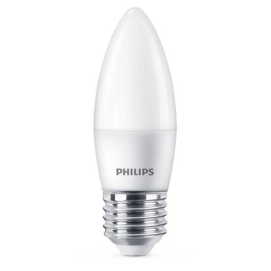 Philips 9w Es Led Frosted Candle Light Bulb