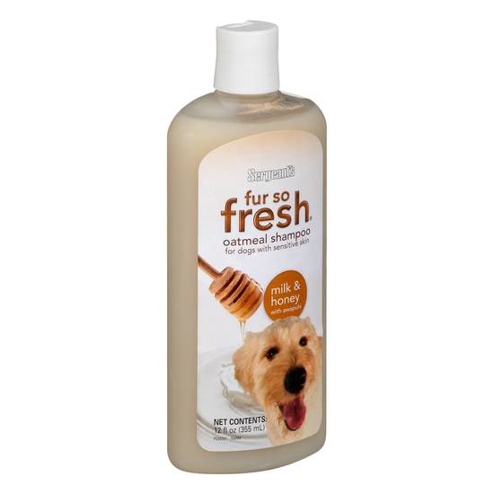 Sergeant's fur so 2024 fresh oatmeal dog shampoo