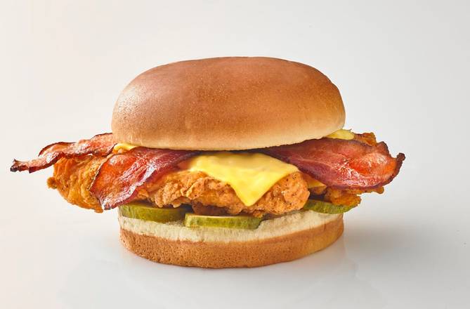 Chicken, Bacon, and Cheese Sandwich