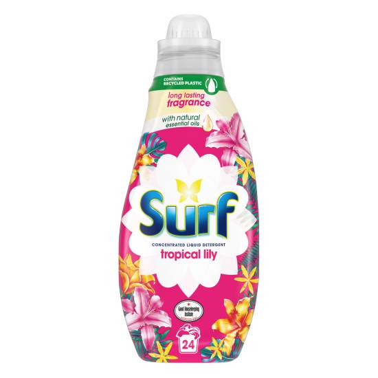 Surf Tropical Lily, Concentrated Liquid Laundry Detergent (648ml)